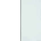 Fireplace Glass Plate Rectangular 120x50 cm