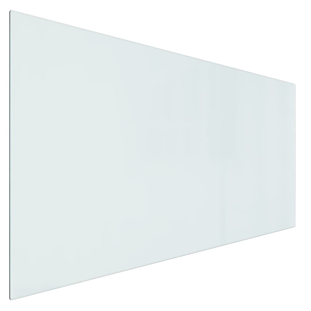 Fireplace Glass Plate Rectangular 120x60 cm