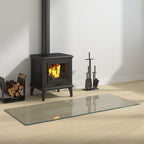 Fireplace Glass Plate Rectangular 120x50 cm