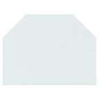 Fireplace Glass Plate Hexagon 80x60 cm