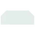 Fireplace Glass Plate Hexagon 120x50 cm