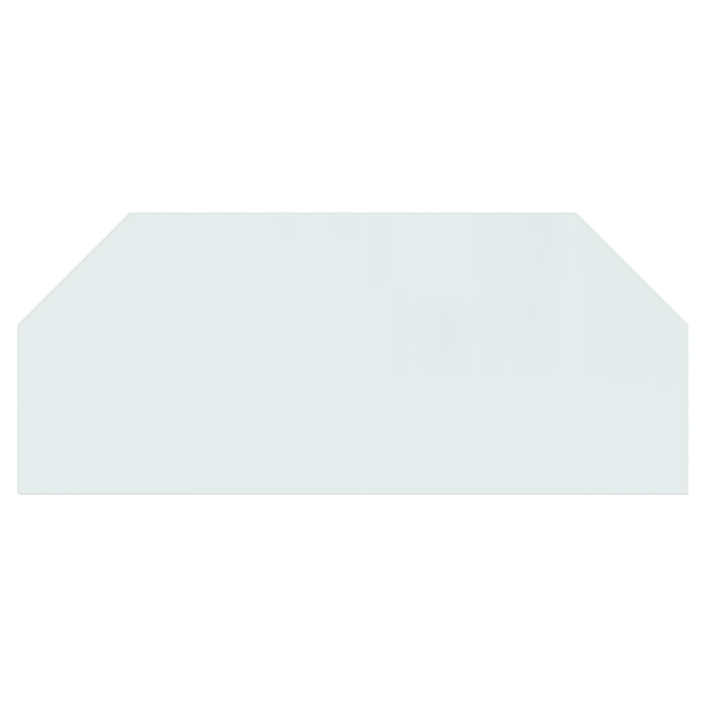 Fireplace Glass Plate Hexagon 120x50 cm