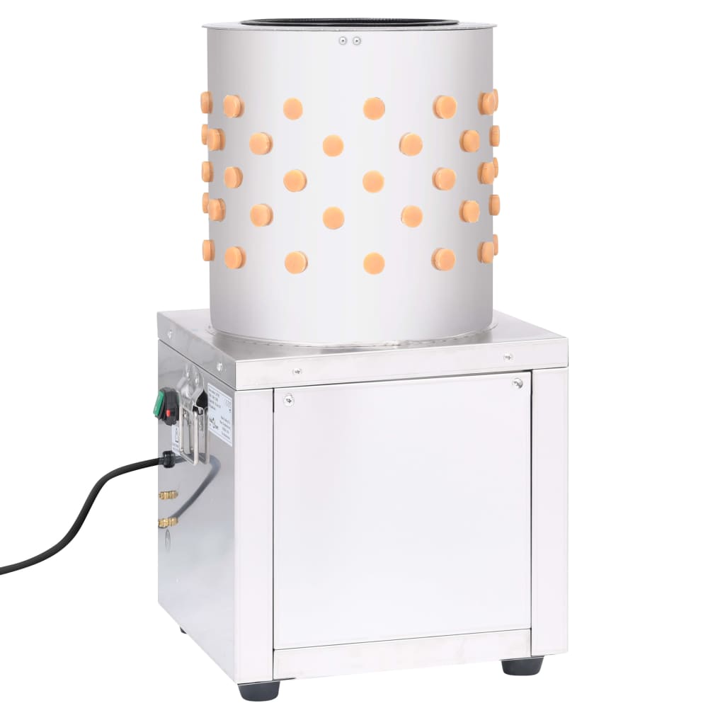 147798  Chicken Plucker Stainless Steel 119 Fingers 150 W