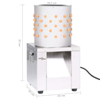 147798  Chicken Plucker Stainless Steel 119 Fingers 150 W