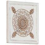 Hand-Carved Wall Panels 2 pcs MDF 40x40x1.5 cm