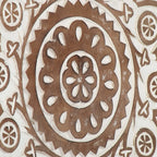 Hand-Carved Wall Panels 2 pcs MDF 40x40x1.5 cm