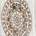 Hand-Carved Wall Panels 2 pcs MDF 40x40x1.5 cm