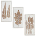 Hand-Carved Wall Panels 3 pcs MDF 40x60x1.5 cm