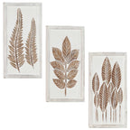 Hand-Carved Wall Panels 3 pcs MDF 40x60x1.5 cm