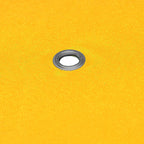 2-Tier Gazebo Top Cover 310 g/m² 4x3 m Yellow