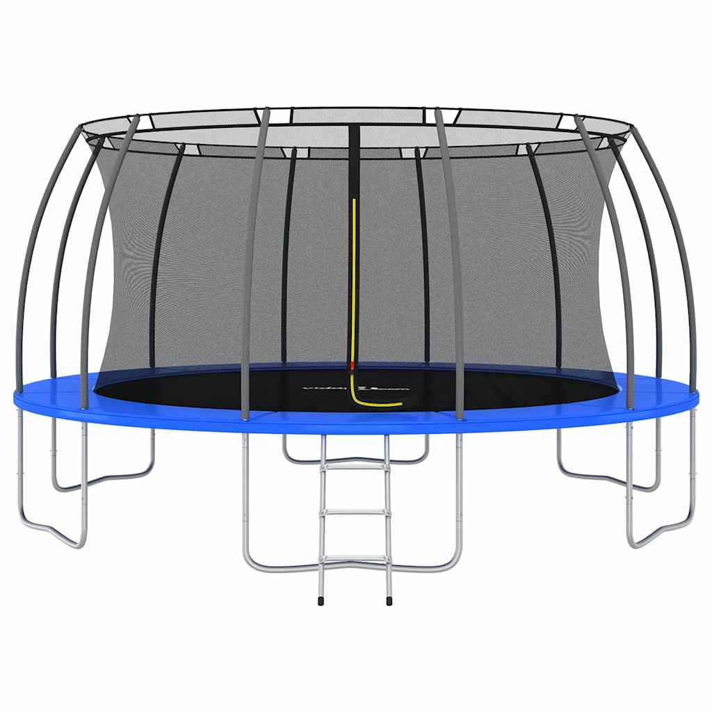 Trampoline Set Round 488x90 cm 150 kg