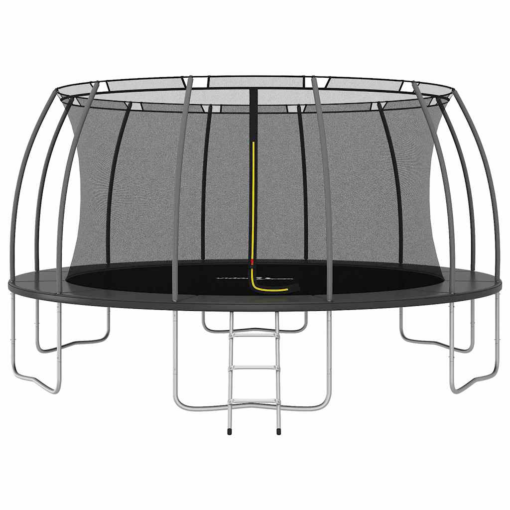 Trampoline Set Round 488x90 cm 150 kg