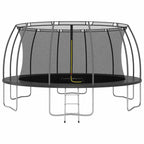 Trampoline Set Round 488x90 cm 150 kg