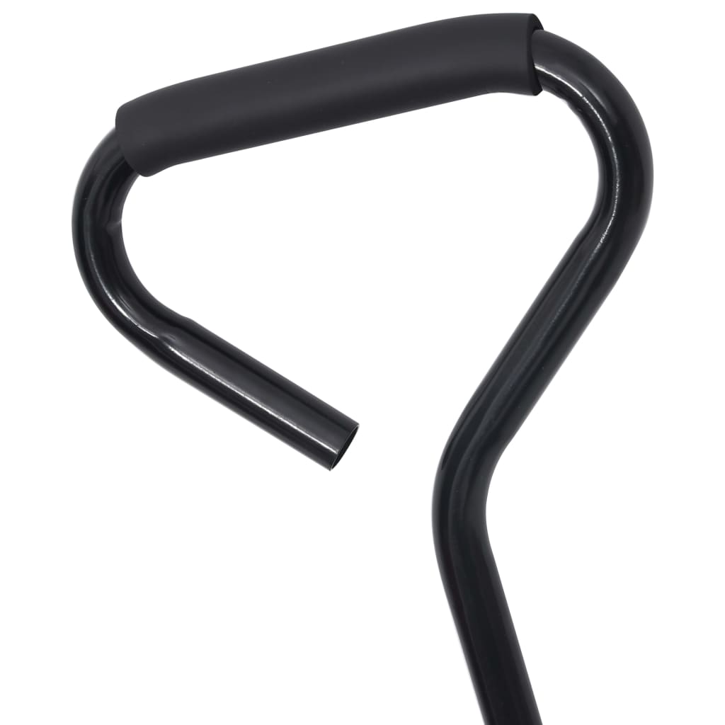 Garden Tipping Hand Cart 300 kg 75L Black