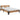 Bed Frame Without Mattress With Brushed Finish 180X200Cm