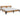 Bed Frame Without Mattress With Brushed Finish 180X200Cm
