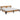 Bed Frame Without Mattress With Brushed Finish 180X200Cm