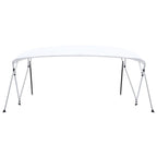 4 Bow Bimini Top White 243x(230-244)x137 cm