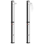 Outdoor Solar Shower with Shower Head and Faucet 35 L