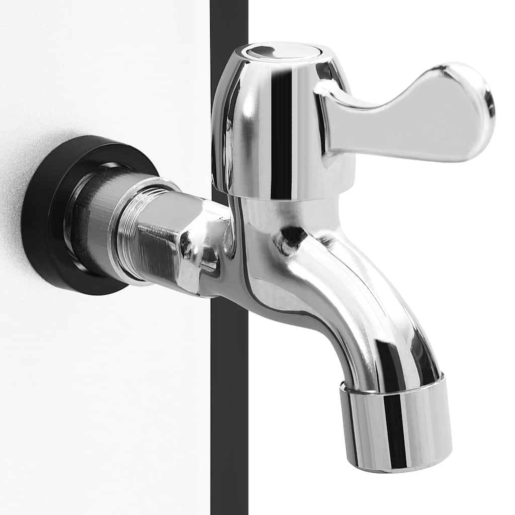 Outdoor Solar Shower with Shower Head and Faucet 35 L