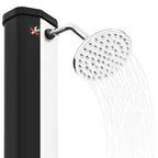 Outdoor Solar Shower with Shower Head and Faucet 35 L