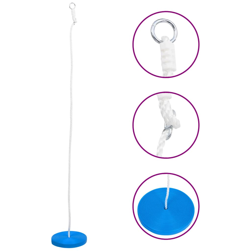 Plate Swing 200 cm Blue