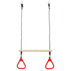 Trapeze Swing Bar With Rings