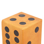 Giant Yard Dice Set 6 pcs Solid Pinewood