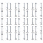 Climbing Stones with Rope 25 pcs Multicolour