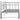 Pull-Out Sofa Bed Frame Without Mattress Metal 90X200 Cm