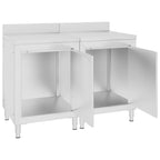 Commercial Work Table Cabinet Stainless Steel