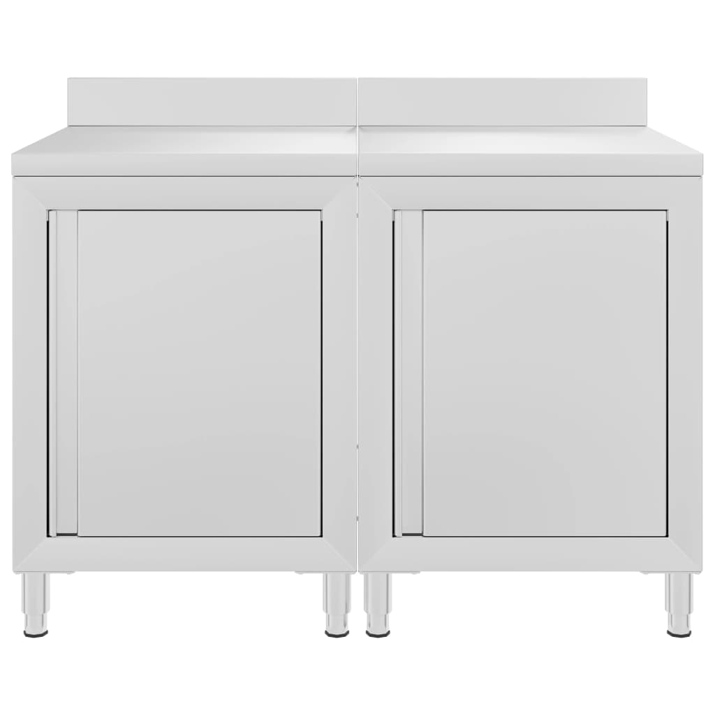 Commercial Work Table Cabinet Stainless Steel