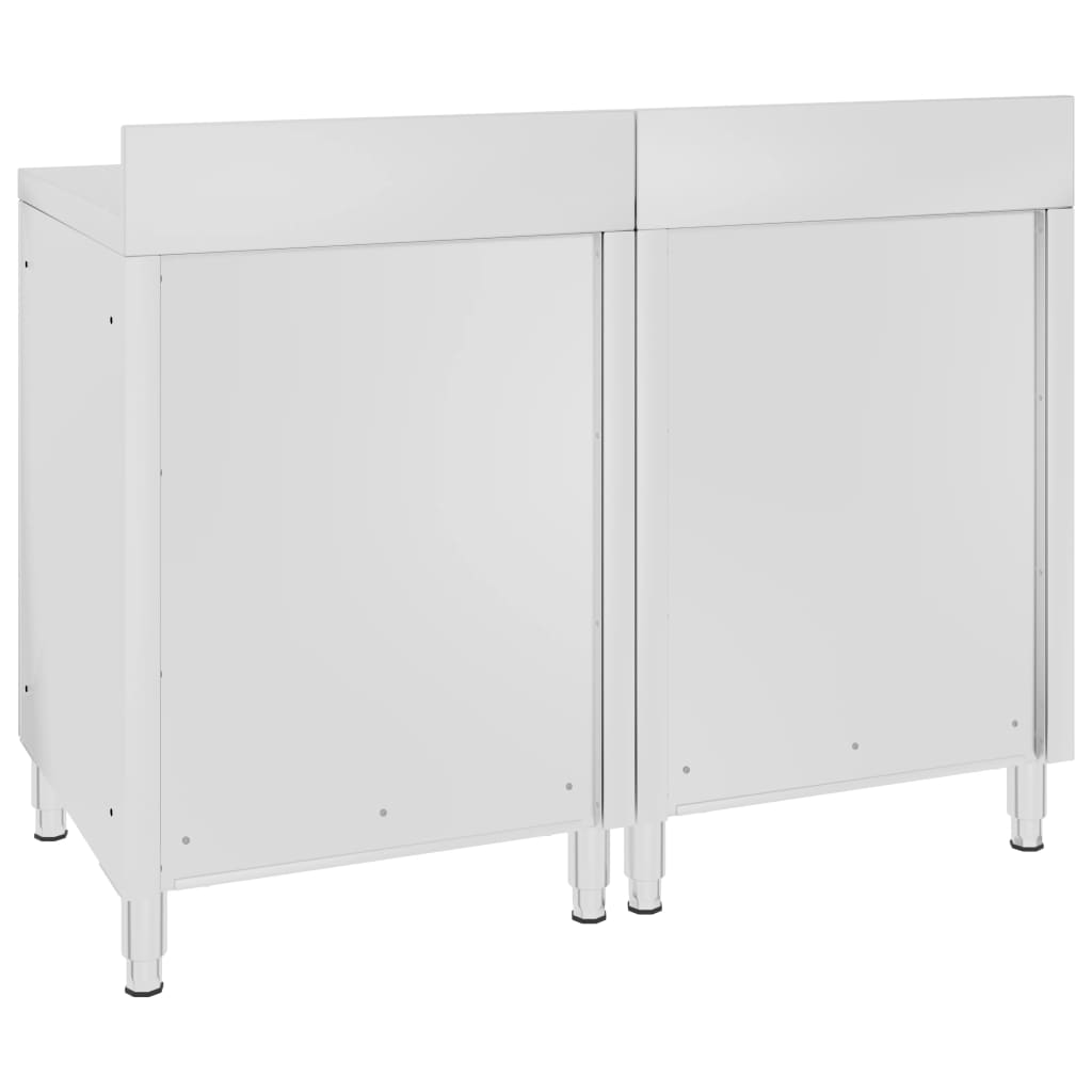 Commercial Work Table Cabinet Stainless Steel