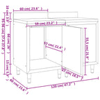 Commercial Work Table Cabinet Stainless Steel