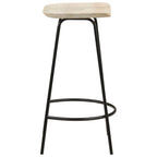 Bar Stools 4 pcs Solid Mango Wood