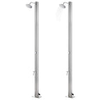 Garden Shower 215 cm Stainless Steel