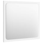 2 Piece Bathroom Furniture Set White Engineered Wood