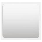 2 Piece Bathroom Furniture Set White Engineered Wood