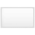 2 Piece Bathroom Furniture Set White Engineered Wood