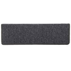 Stair Mats 15 pcs 65x21x4 cm Dark Grey Rectangular Edge