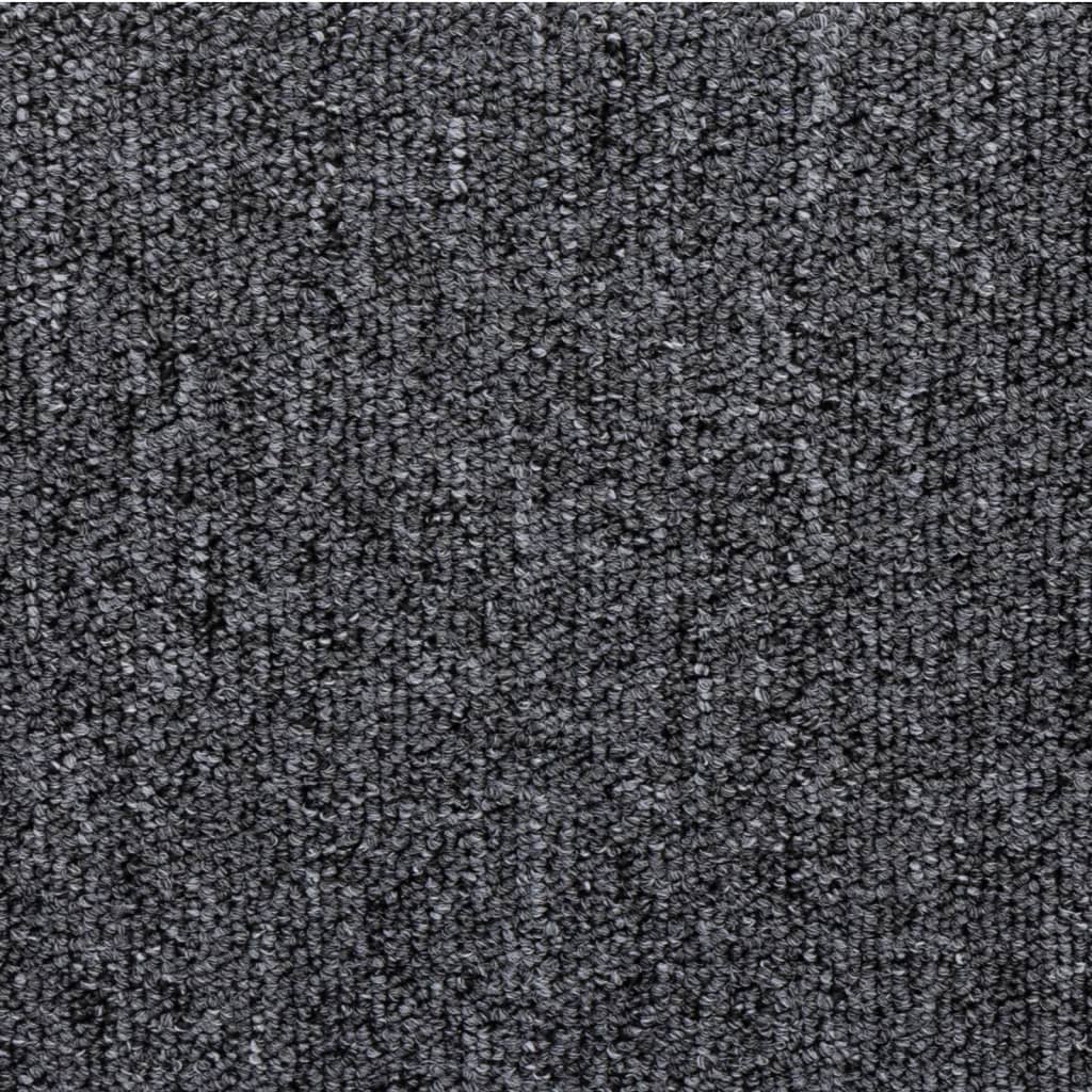 Stair Mats 15 pcs 65x21x4 cm Dark Grey Rectangular Edge