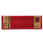 Stair Mats Self-adhesive 15 pcs 65x21x4 cm Red