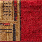 Stair Mats Self-adhesive 15 pcs 65x21x4 cm Red