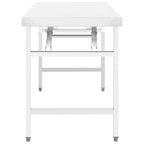 Kitchen Folding Work Table Stainless Steel