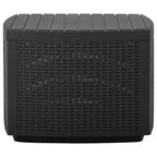 Garden Table Grey 53x53x40 cm Plastic