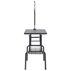 Adjustable Dog Grooming Table With 1 Loop And Basket