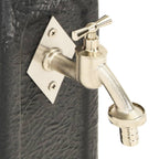Garden Tanker with Faucet Anthracite Stone Look