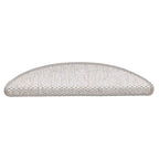 Stair Mats Self-adhesive Sisal-Look 15 pcs 56x17x3 cm Platina