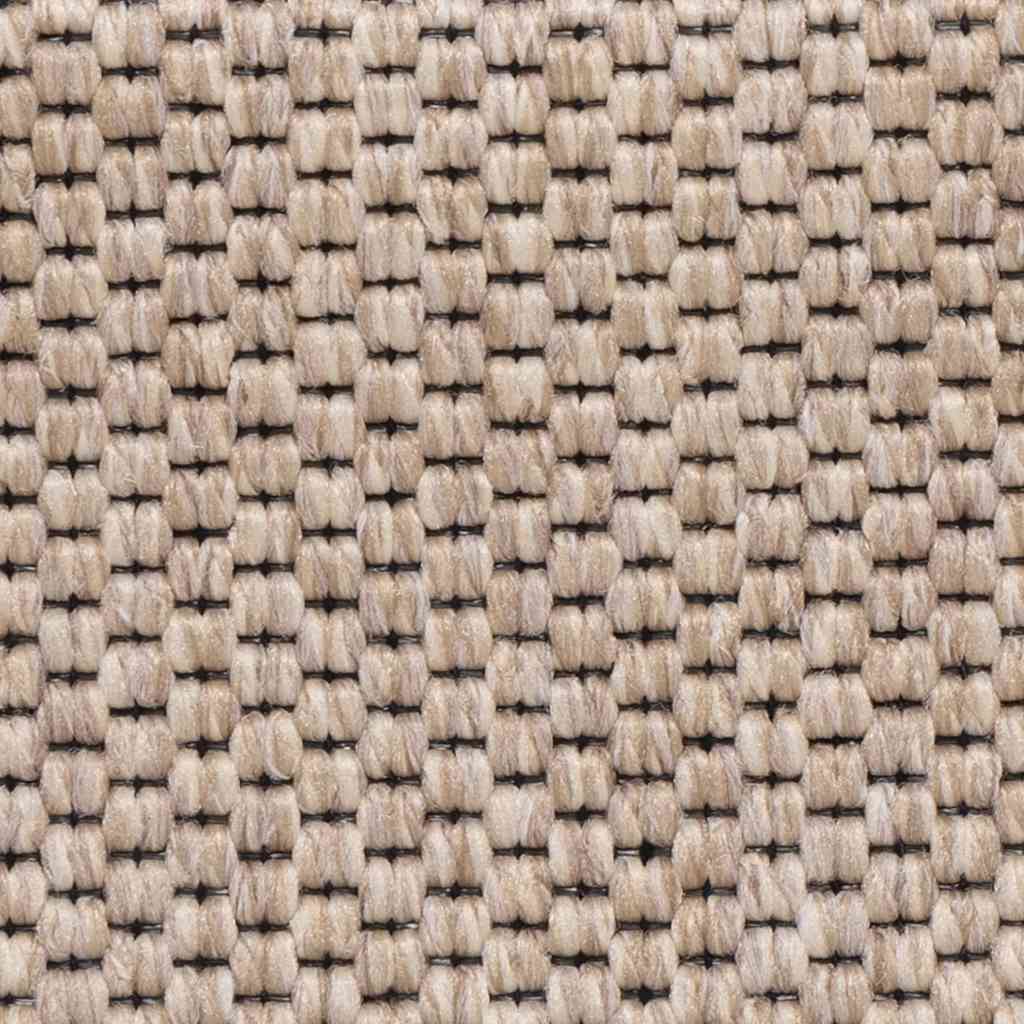 Stair Mats Self-adhesive Sisal-Look 15 pcs 56x17x3 cm Light Beige