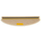 Stair Mats Self-adhesive Sisal-Look 15 pcs 65x21x4 cm Berber